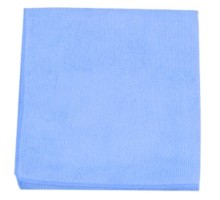 Салфетки многоразовые из микроволокна голубые 32 х 36 см Microfiber cleaning JETA PRO 5853236/1