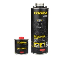 NOVOL COBRA TRUCK BEDLINER Защитное покрытие повышенной прочности, чёрное (комплект) 0,6л+0,2л 90363