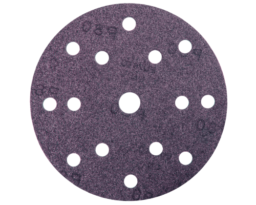 Шлифовальный абразивный круг Hanko Film Ceramic FC531 150мм, 15отв P100 FC5311501510