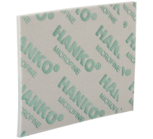 Шлифовальная абразивная губка HANKO SINGLE-SIDED SPONGE PADS WHITE MICRO FINE P1000–P1200