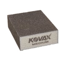 Шлифовальная абразивная губка KOVAX Medium 100 x 68 x 25 мм 4-х сторонняя (4x4) 902-0010