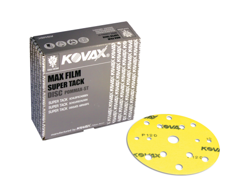 Шлифовальный абразивный круг KOVAX Maxfilm 152 мм, 15отв P500 523-0500
