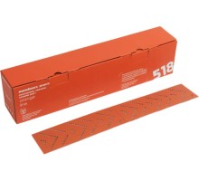 Шлифовальные абразивные полосы на бумажной основе Sandwox orange ceramic 70*400мм, Multi holes P240 518.70.40.240.LC