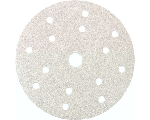Шлифовальный абразивный круг Smirdex 510 White 150 мм, 15отв P60 510415060